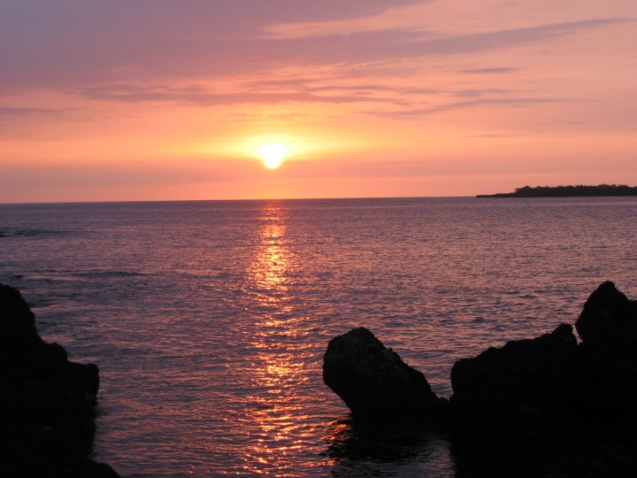 The sunset