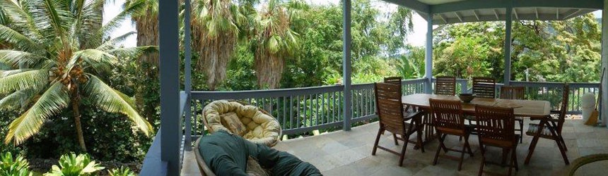 Relax on the lanai.