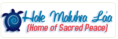 Hale Maluhia La’a Home of Sacred Peace on the Big Island, Hawaii.